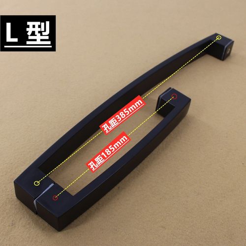 方圓之間，握見東方雅韻——豪華中式淋浴房弧型磨砂黑拉手